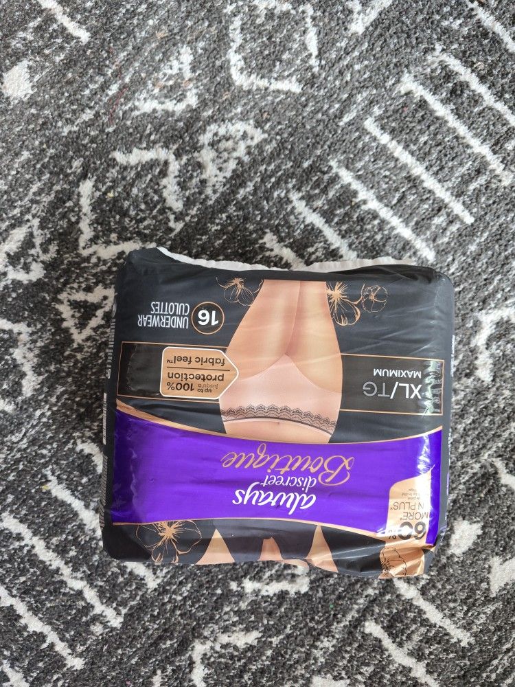 Always Discret Maximum Underwear XL , 16 Underwear