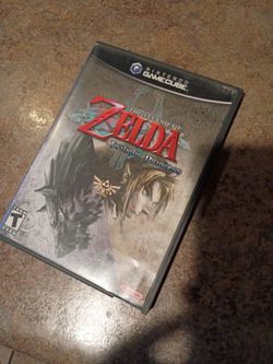 GameCube The legend of Zelda Twilight princess no manual $150 or best offer
