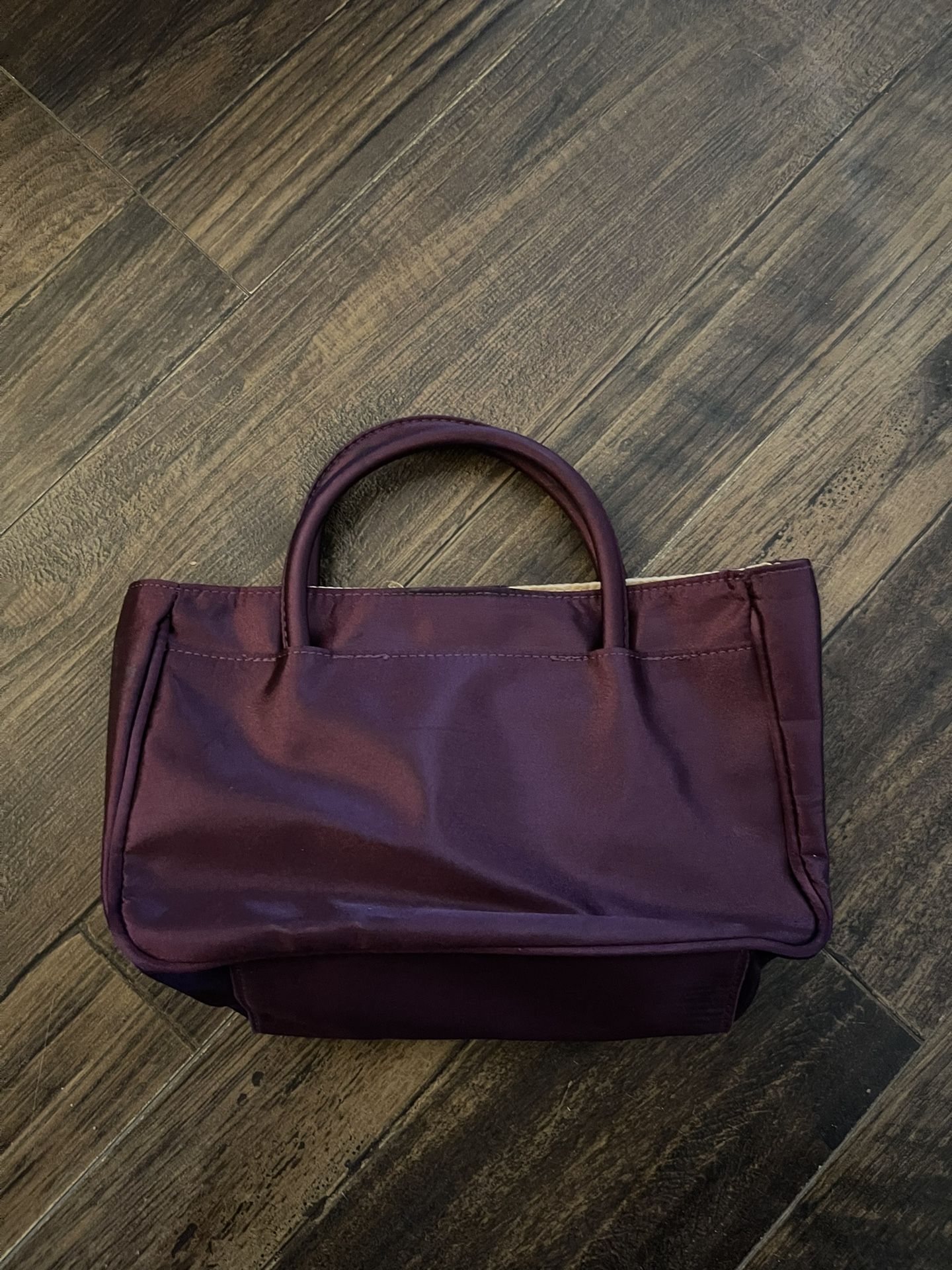 - Purple Satin Purse π