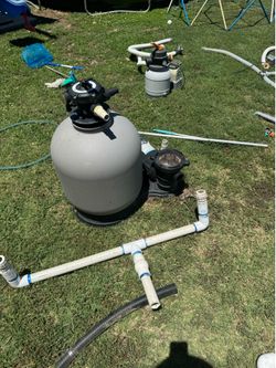 Pool pump and filter