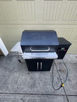 Traeger Pellet Grill with Cabinet Base