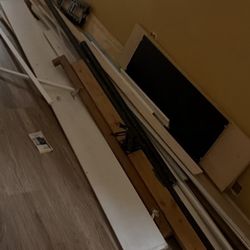 Construction Items And Tools And Shelf 