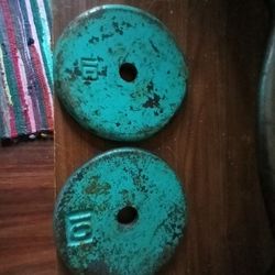 Two 10lb. Weights