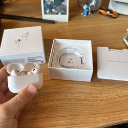 Authentic Airpods Pro Gen 2 with Noise Cancellation (Brand New)