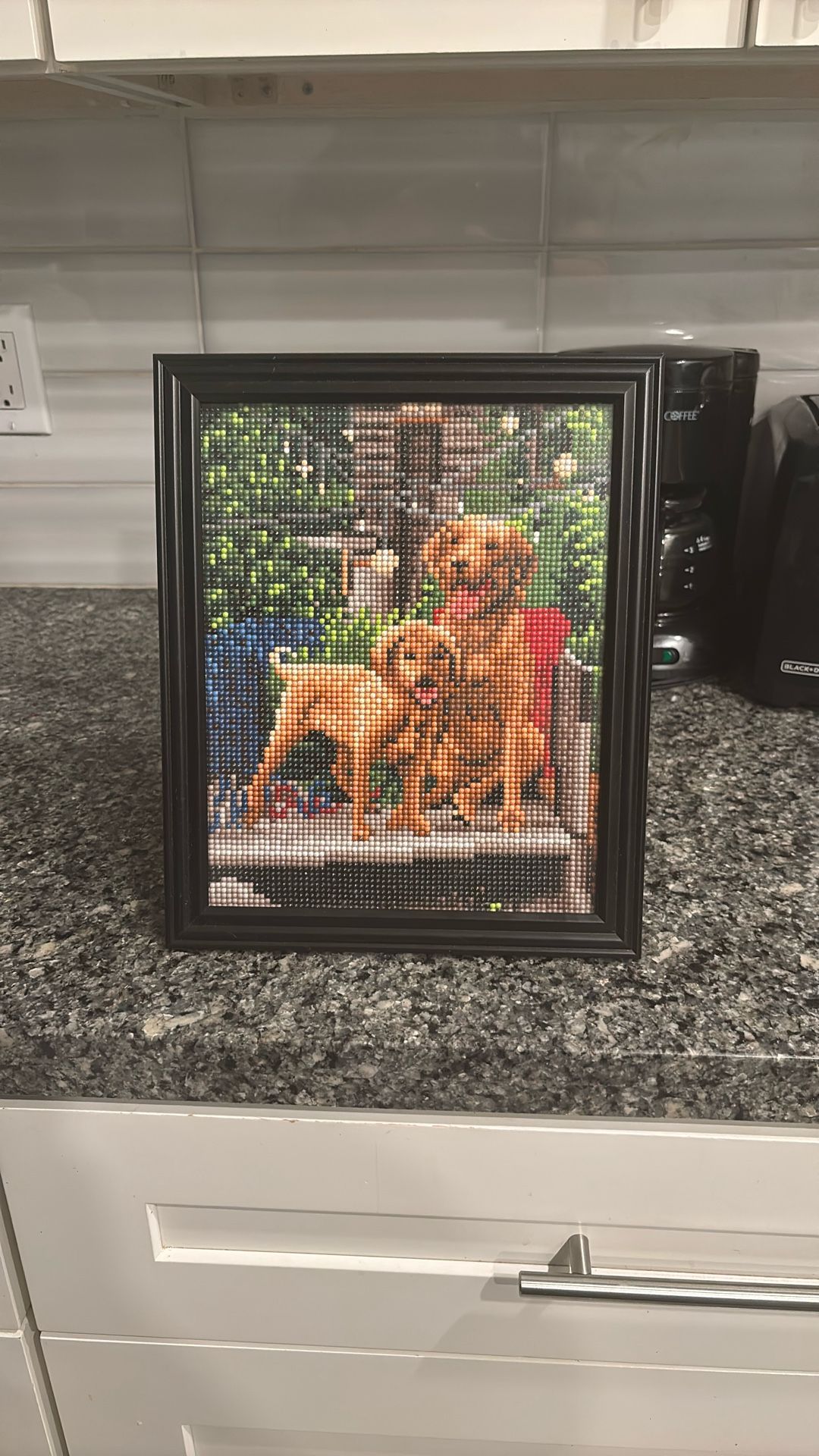 Diamond Painting Golden Retriever