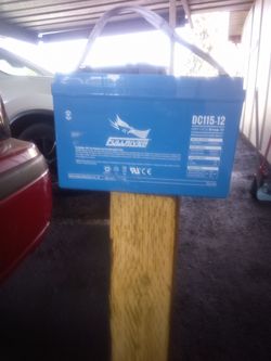 Two fullriver 12volt Deepcell batterys
