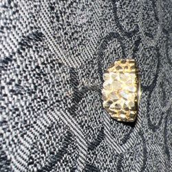 Gold Nugget Ring