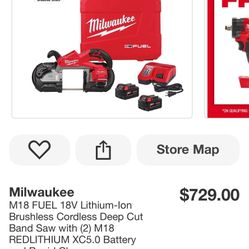 Milwaukee Bandsaw M18
