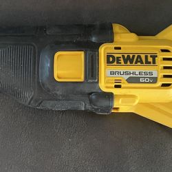 DEWALT FLEXVOLT 60-Volt MAX Li-Ion Cordless Brushless Reciprocating Saw with FLEXVOLT 20V/60V Battery Pack 9.0 Ah