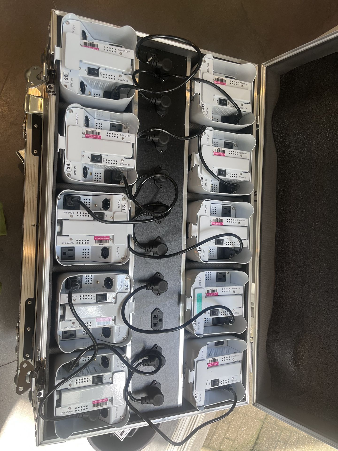 Wireless DMX & IRC par can W/battery (up lights)