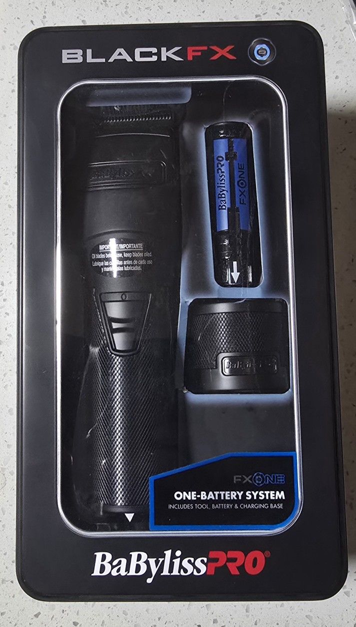 BaBylissPRO BlackFX FXONE Professional Cord/Cordless Clippers #FX899MB
