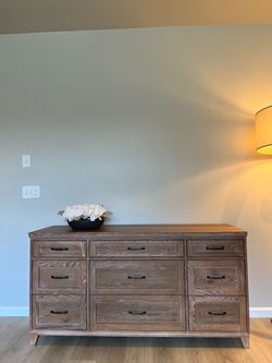 Hampton 9 drawer dresser solid wood pottery barn