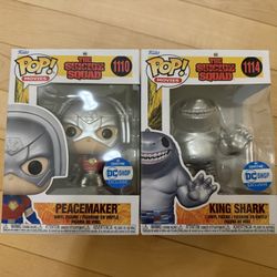 Peacemaker And King Shark Funko 