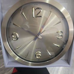 Clock Gold Brand New 