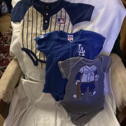 Dodgers Onesies