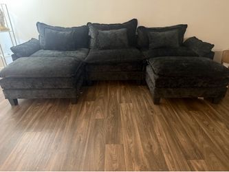 Back couch two ottoman’s