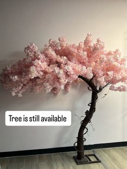Artificial pink tree