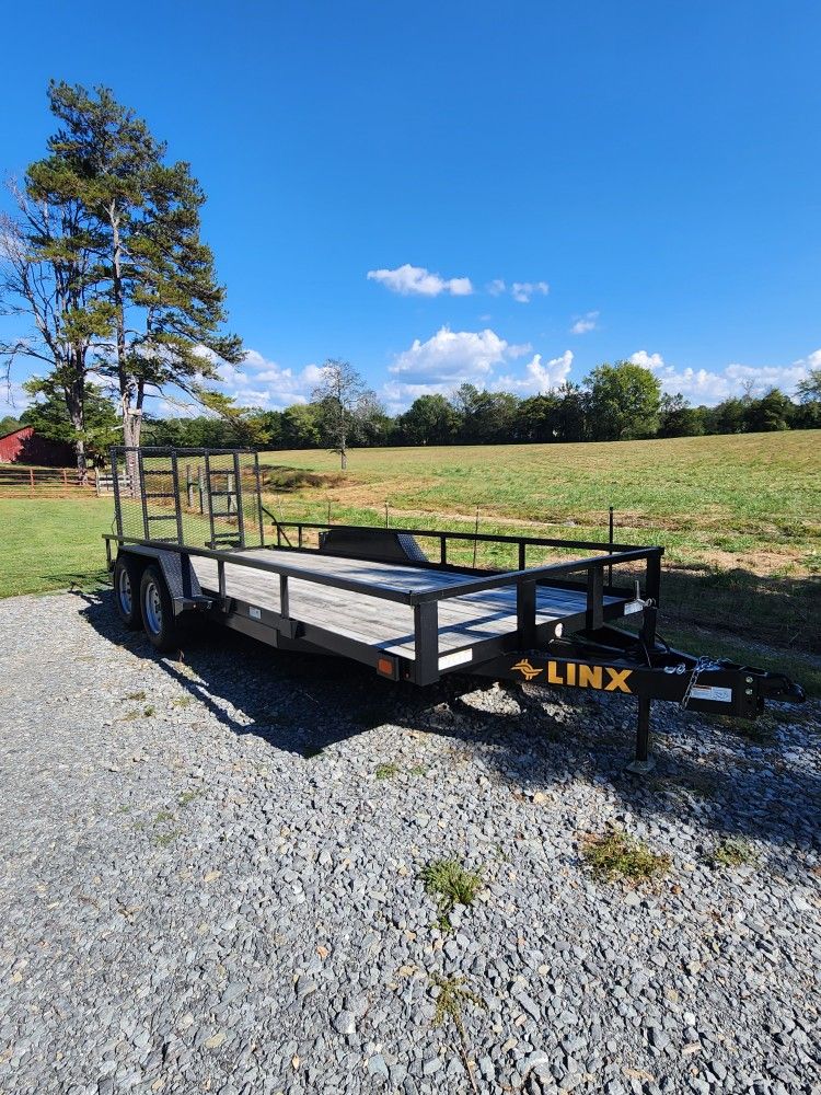 18ft Linx Equipment Trailer