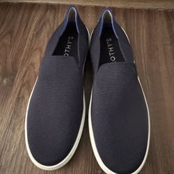 Rothy's Dark Blue Boat Shoes