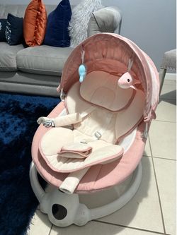 Pink swing
