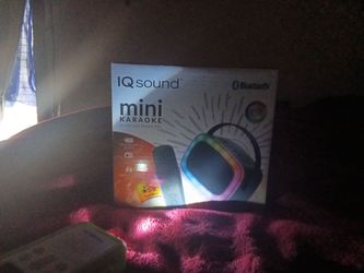 IQ Sound Mini Karaoke Bluetooth Speaker