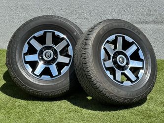 17" Toyota Tacoma TRD Wheels 4Runner limited factory rims 6x139.7mm OEM tires 265/70R17