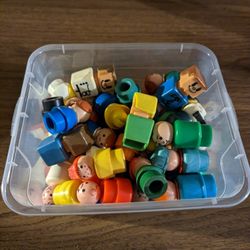 1972 Vintage Little People Huge Lot Fisher Price 