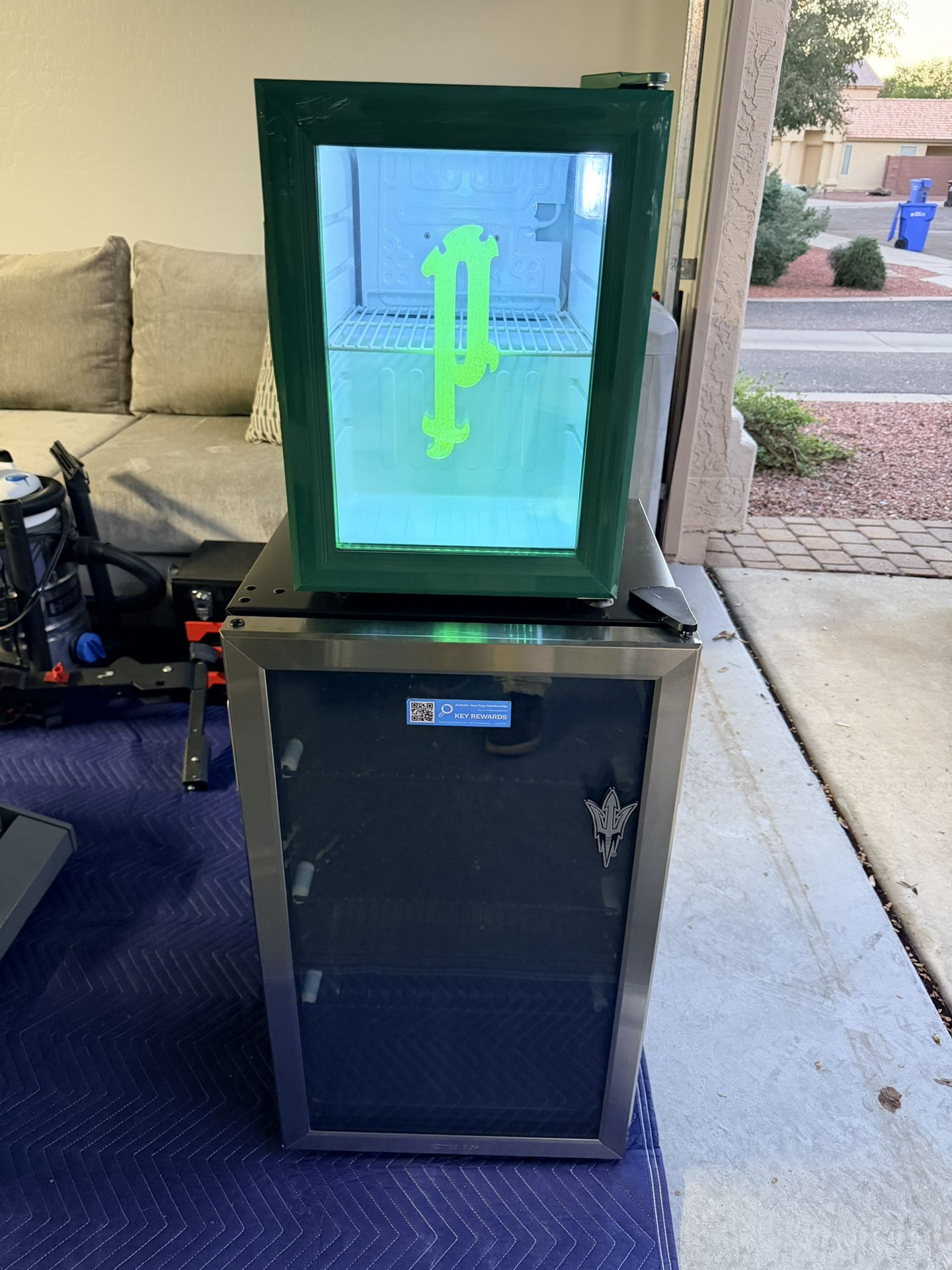 2 Like New Refrigerators 