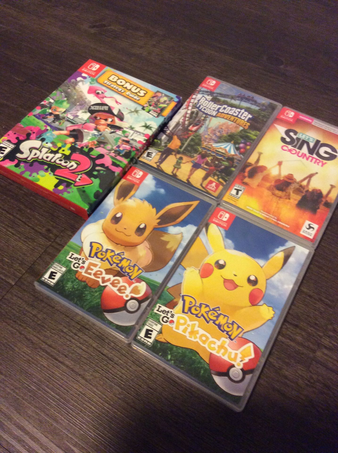 Nintendo Switch games!