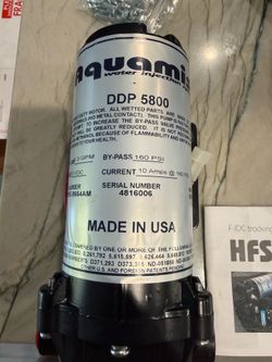Aquamist HFS-2/3.1 Water Methanol Injection Kit DDP5800 Pump Complete