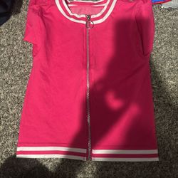 Pink Zip up Top 
