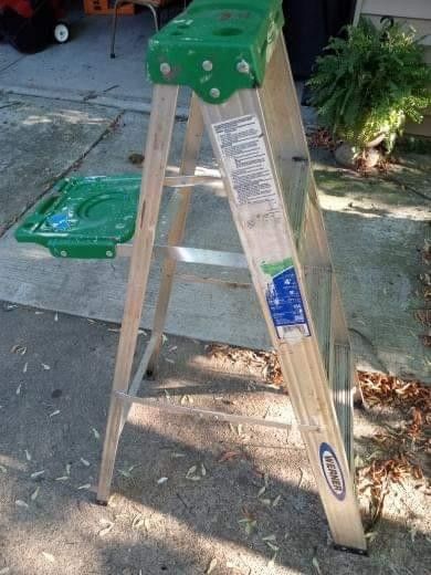 Werner 4Ft Ladder Aluminum 