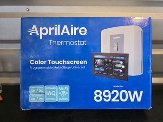 AprilAire 8920W Wi-Fi Programmable Touchscreen Thermostat W/ IAQ Control