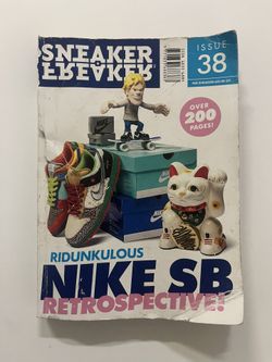 SNEAKER FREAKER MAGAZINE ISSUE # 38 HARD TO FIND IN GOOD, READ CONDITION