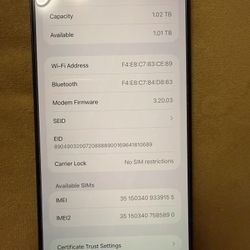 iPhone 15 Pro Max (1TB) Unlocked 