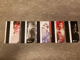 David Bowie Is" Limited Metro Cards.