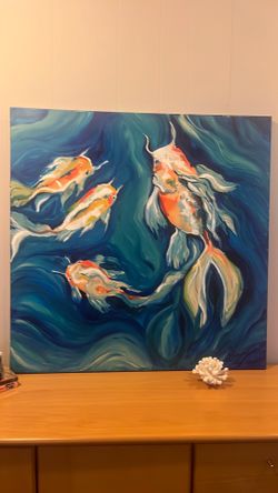 Koi Original Art