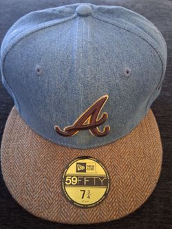 MLB New Era Atlanta Braves 59fifty Fitted Hat 7 3/4  $35