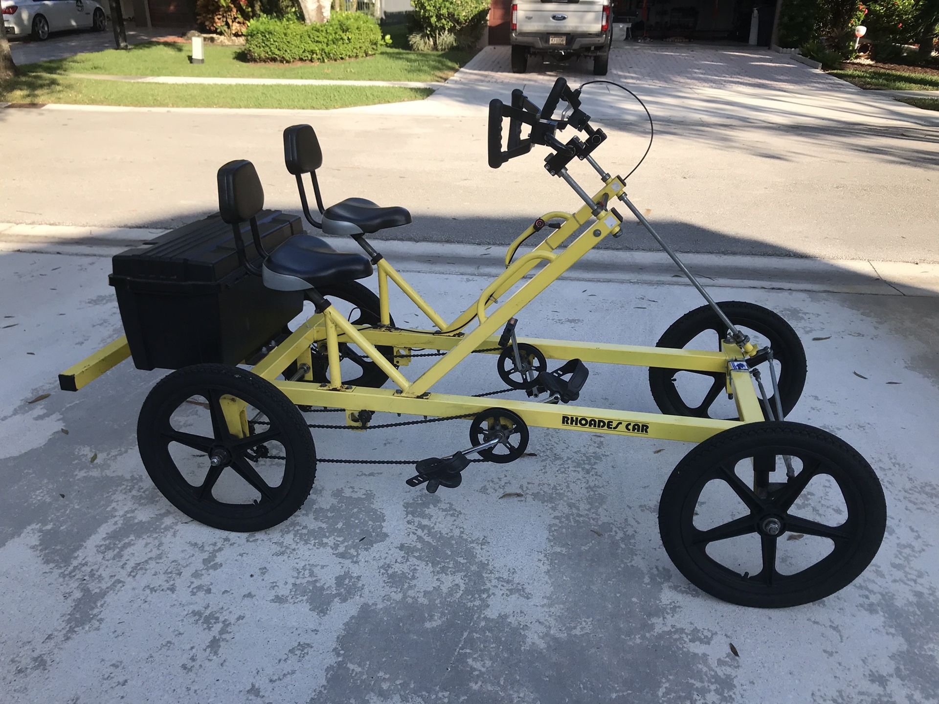 Rhodes Car 2 persons Side By Side Bike