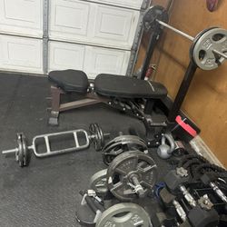 HOME GYM WORK OUT EQUIPMENT