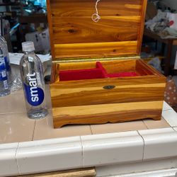 Large Jewelry Cedar Box
