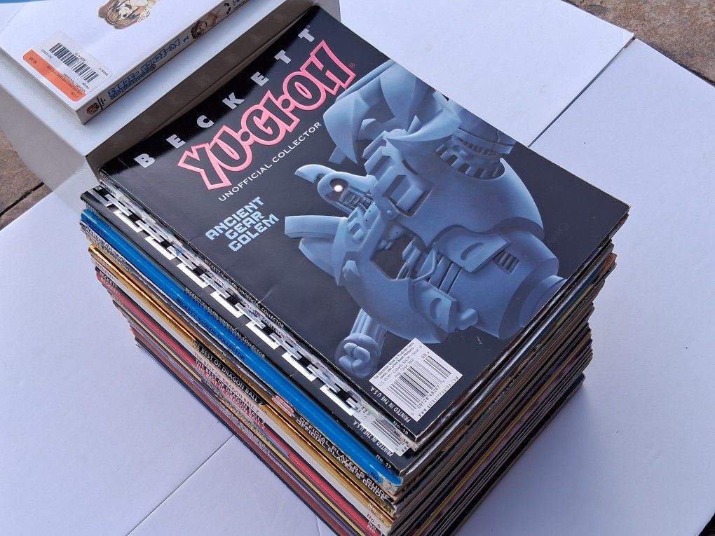 For Sale : Kazuki Takahashi Beckett Collector Anime Manga Magazine Yugioh