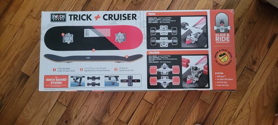Swichboard 3-in-1 Complete Skateboard Set