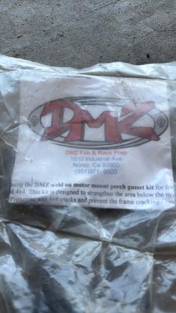 DMZ motor mount Gussett kit