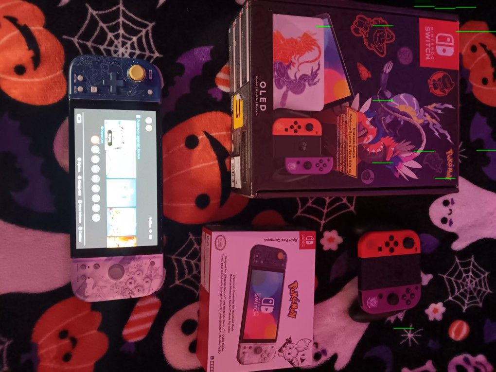 (Scarlet And Violet Edition) Nintendo Switch Oled Bundle