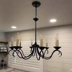 Black Maxax Chandelier Light Fixture