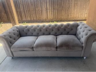 Gray sofa