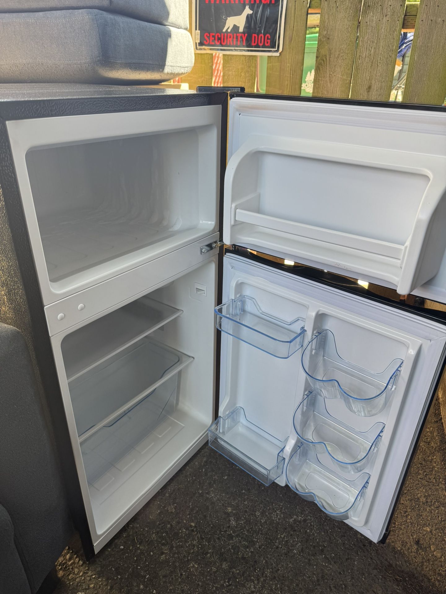 Mini Refrigerator With Separate Freezer