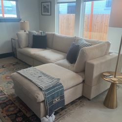 4 Piece Sectional Cloud Couches 
