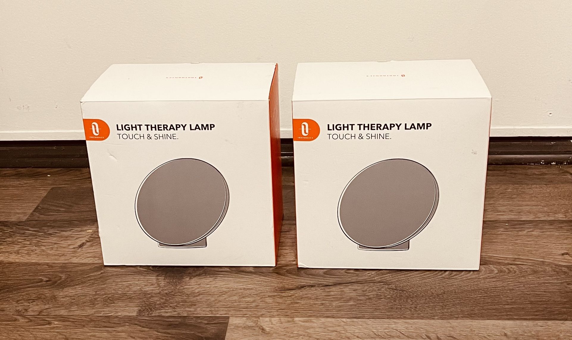 TaoTronics TT-CL019 White 12W Electric UV Free Adjustable Light Therapy Lamp